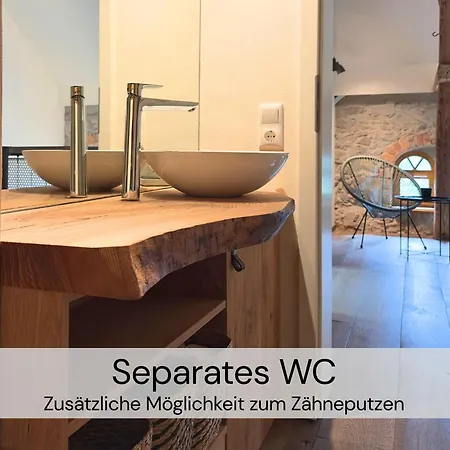 Exklusive Galeriewohnung Mit Privatsauna Und 2 Kaminen * Großharthau