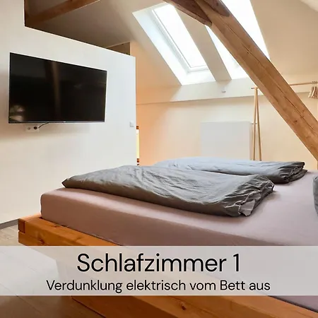 Exklusive Galeriewohnung Mit Privatsauna Und 2 Kaminen Apartman