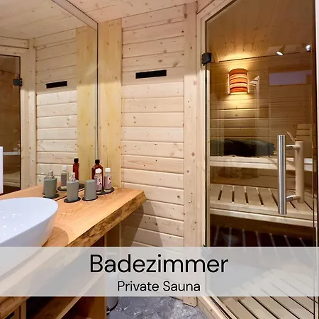 Exklusive Galeriewohnung Mit Privatsauna Und 2 Kaminen Apartman