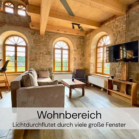 Exklusive Galeriewohnung Mit Privatsauna Und 2 Kaminen Großharthau