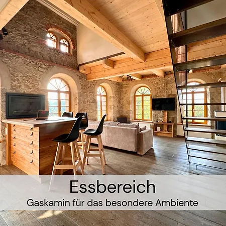 Apartman Exklusive Galeriewohnung Mit Privatsauna Und 2 Kaminen *